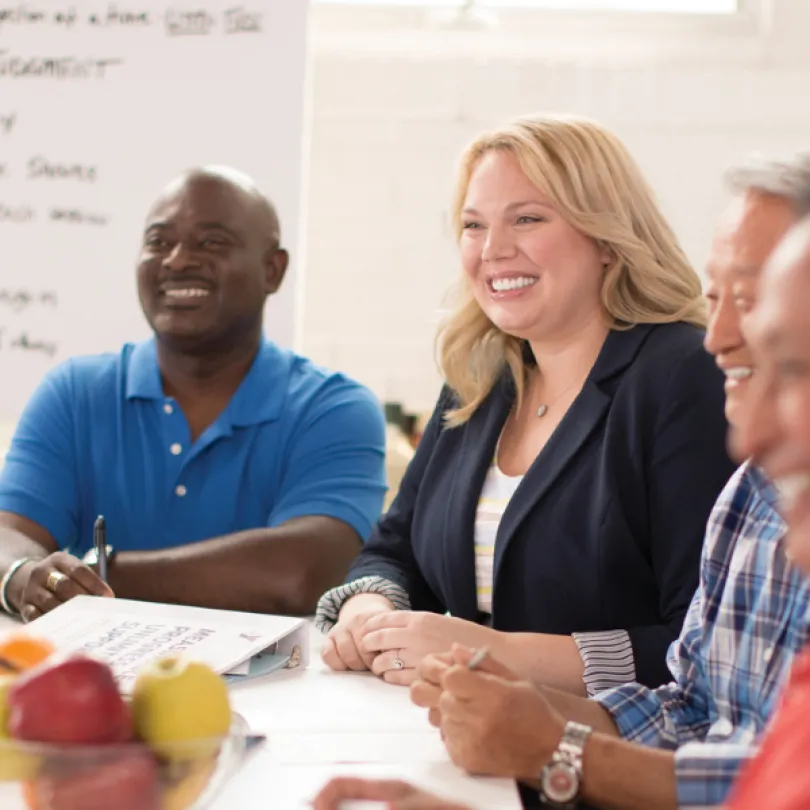 Group of people in the Diabetes Prevention Program