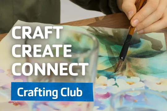 Crafting club graphic.