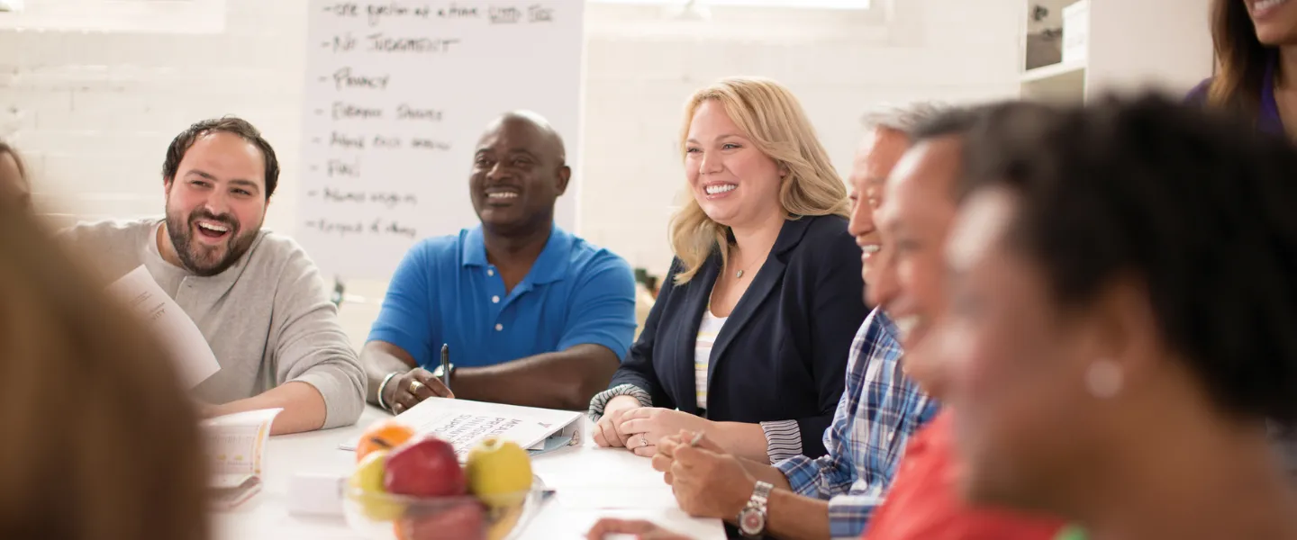 Group of people in the Diabetes Prevention Program