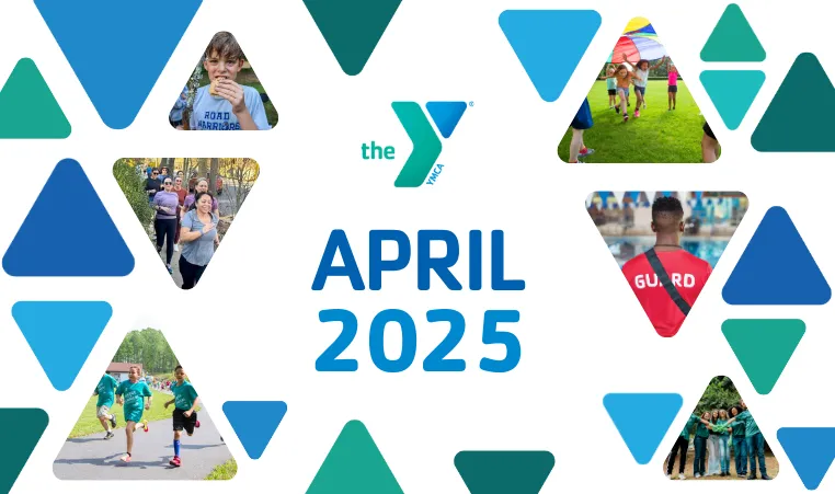 The header for the April 2025 newsletter.