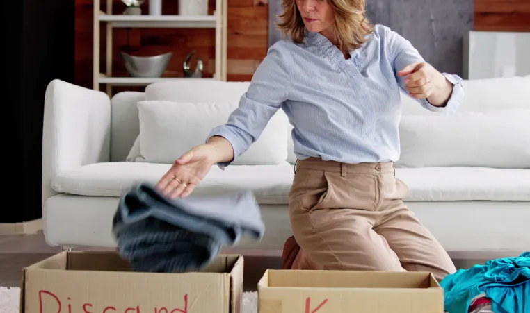 Decluttering/downsizing