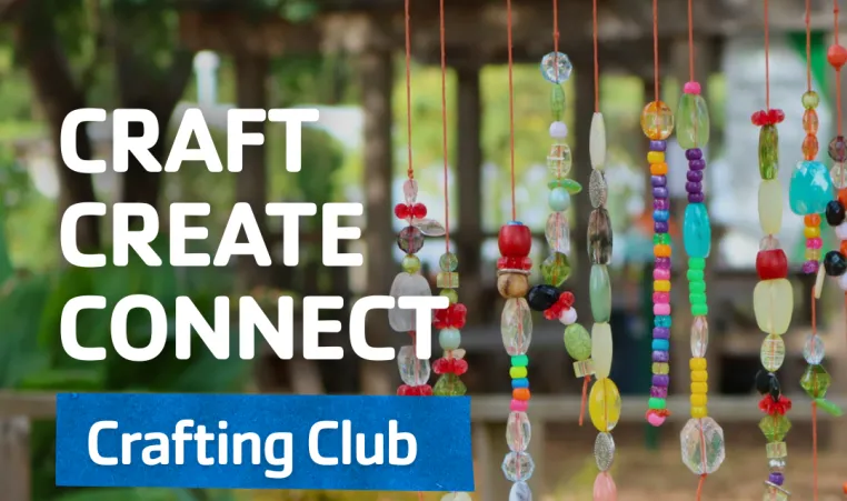 Crafting club graphic.