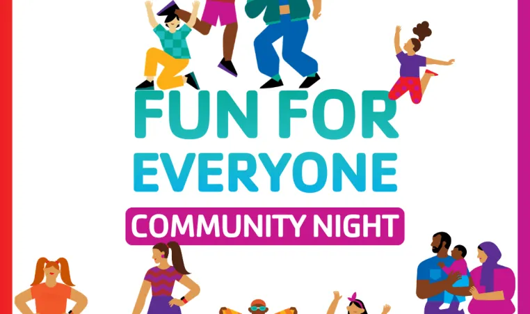 Community Night graphic.