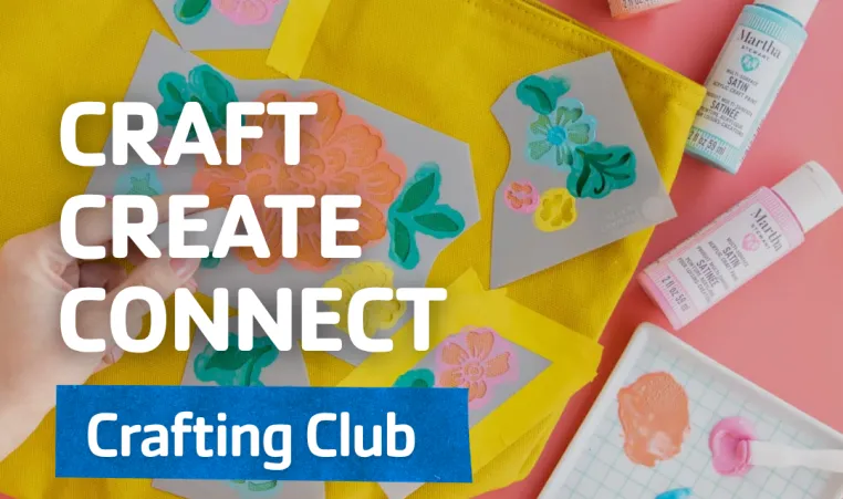 Crafting Club Decorated Summer Totes Painting